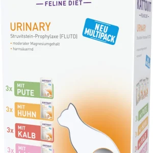 KATTOVIT Urinary Multipack Frischebeutel 12 x 85 Gramm Katzenspezialfutter Preisreduziert